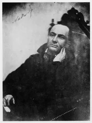 Charles Baudelaire (1821-67) Seated in a Louis XIII Armchair, 1855